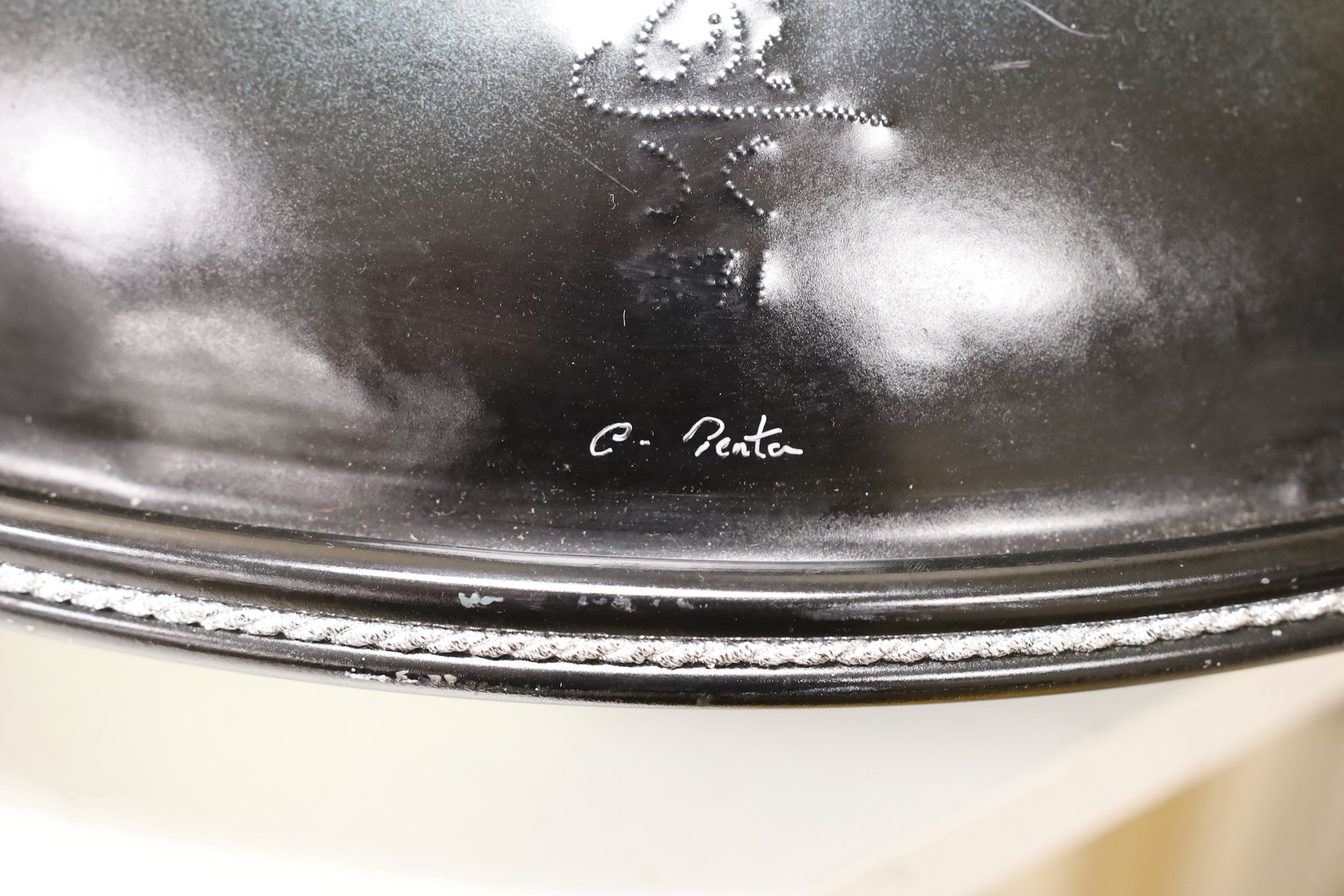 A Caisa handpan steel drum, 61 cms diameter.